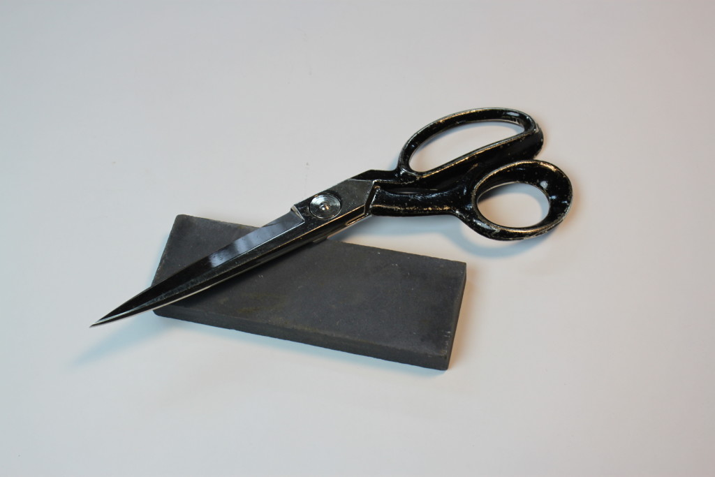 Upholstery Class TipSharpening Fabric Shears Kim's Upholstery