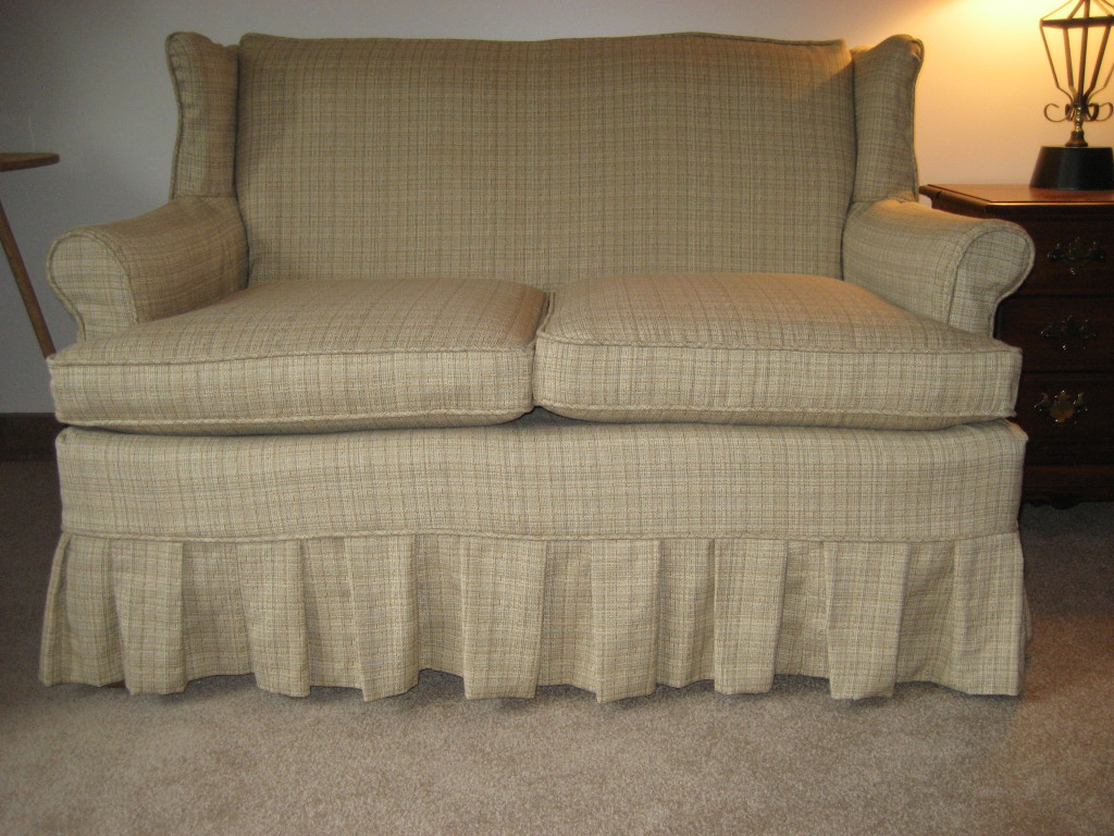 Making A Slipcover DIY Slipcover For Sofa Or Chair Kim s Upholstery
