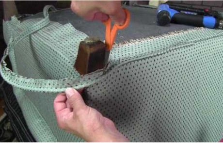 How to Reupholster a Chair - Upholstery Training Videos