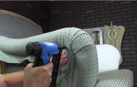 How to reupholster club chair