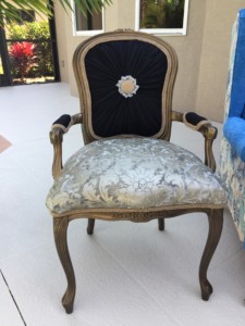 Melodie's Embellished chair