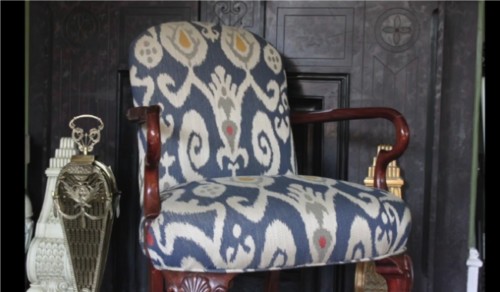 Queen Anne Arm Chair Upholster