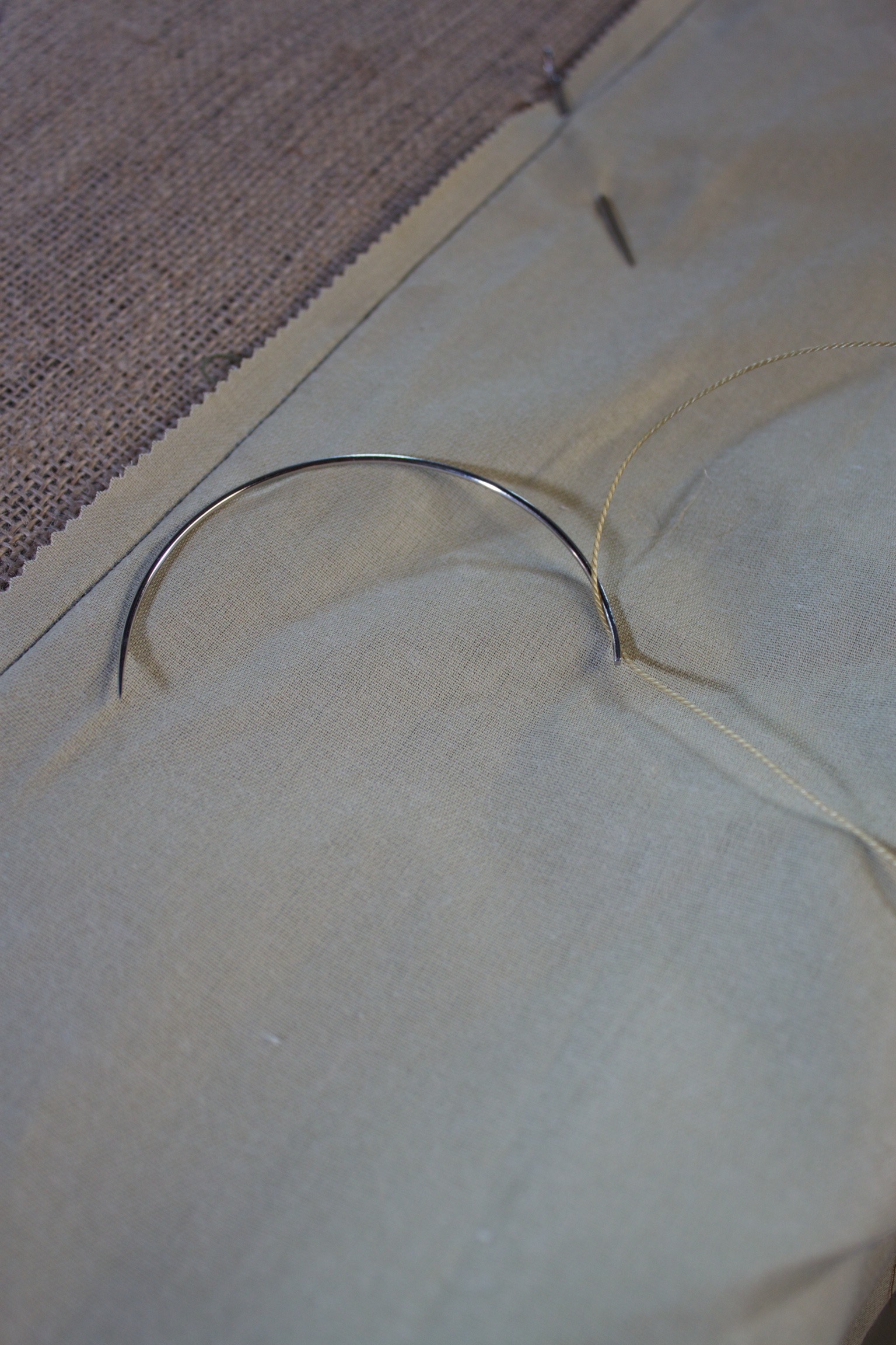 6" Curved Needle for Upholstery