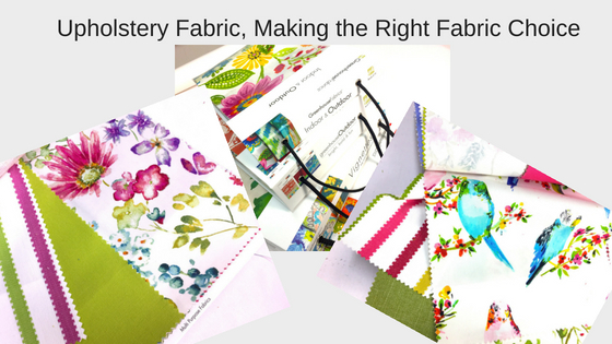 Upholstery Fabric, Making the right choice