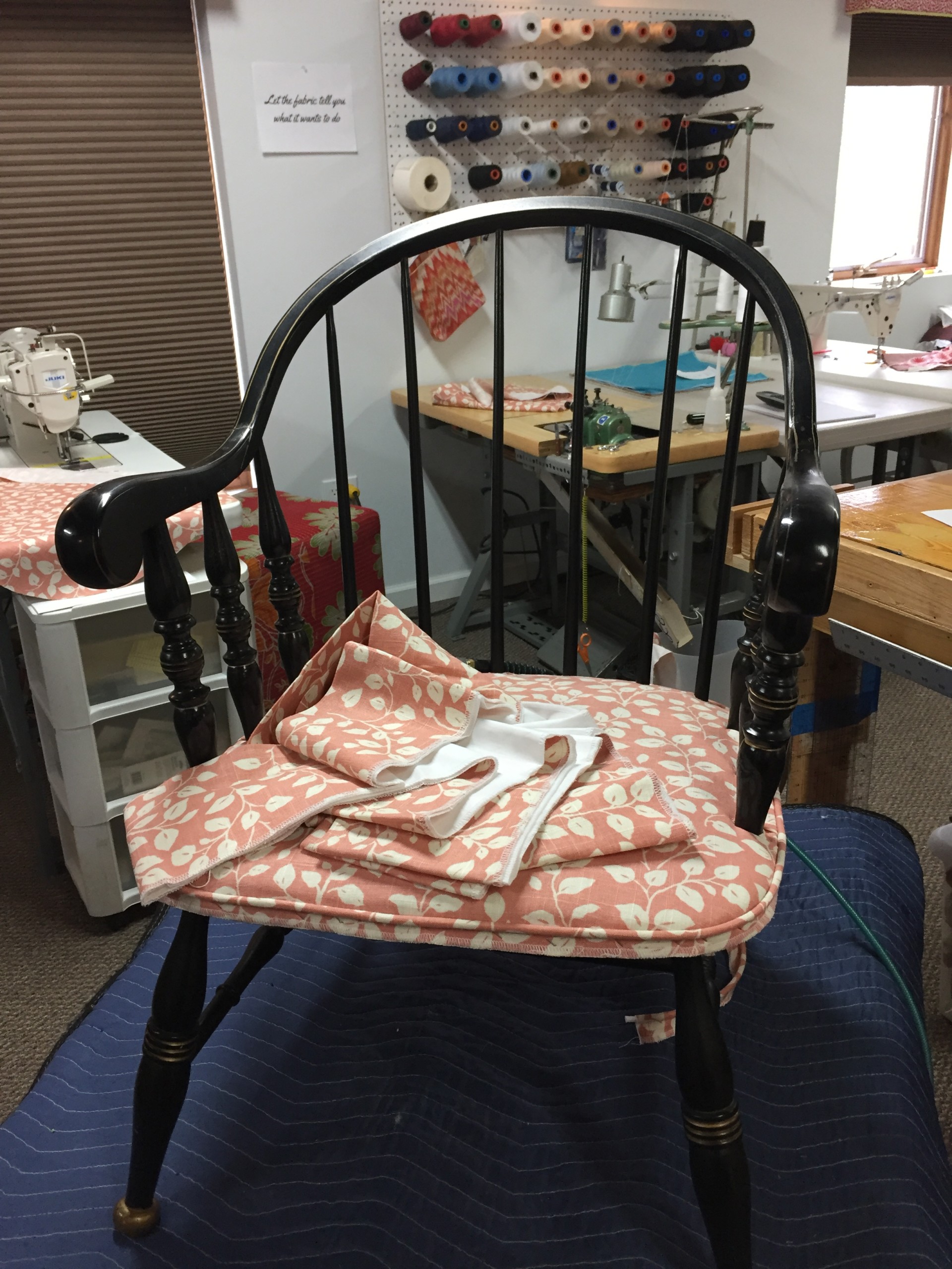 Diy Windsor Chair Upholstery 1