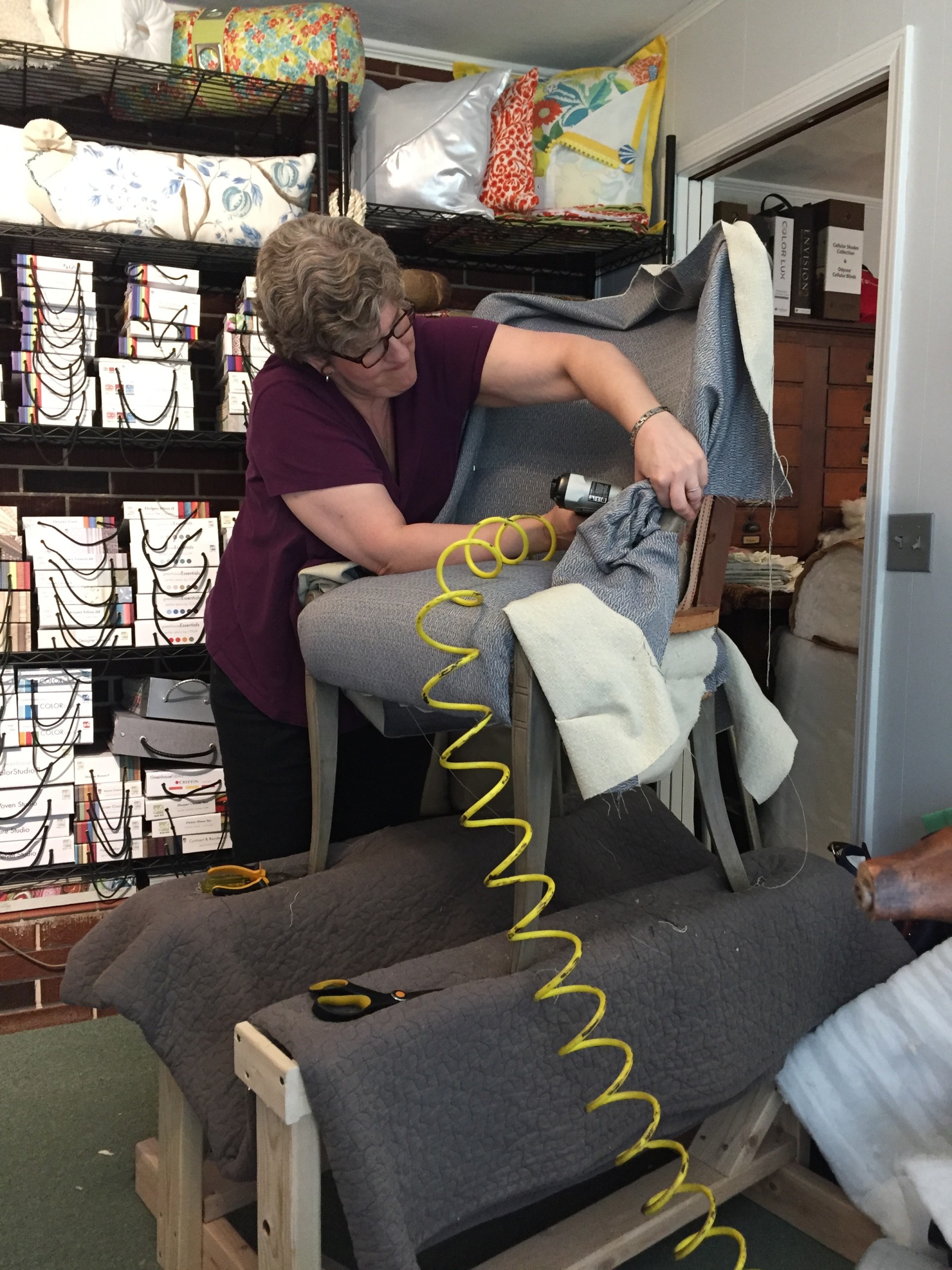 Michele Flowery Branch Upholstery Workshop