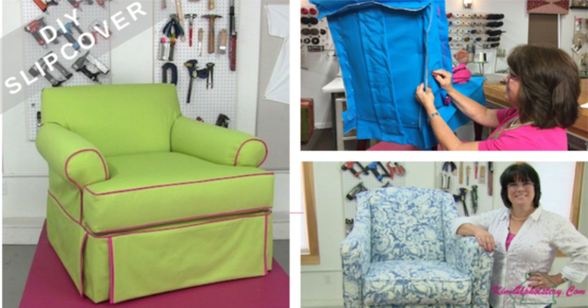 Learn To Sew Your Own Diy Slipcover, How To Make A Sofa Slipcover Pattern