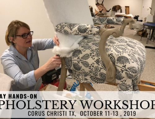 3 Day Upholstery Workshop – Corpus Christi, TX