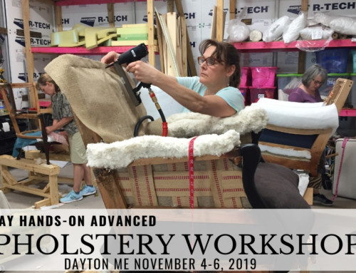 3 Day Advanced Upholstery Workshop – Dayton, ME