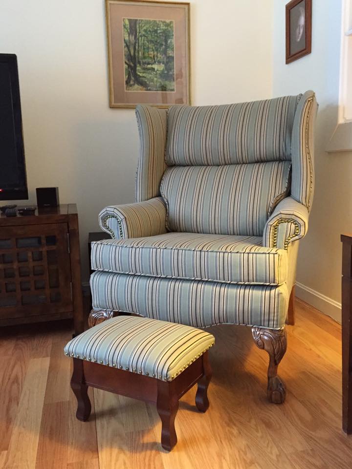 Wing Back Chair - Flat arms Fronts