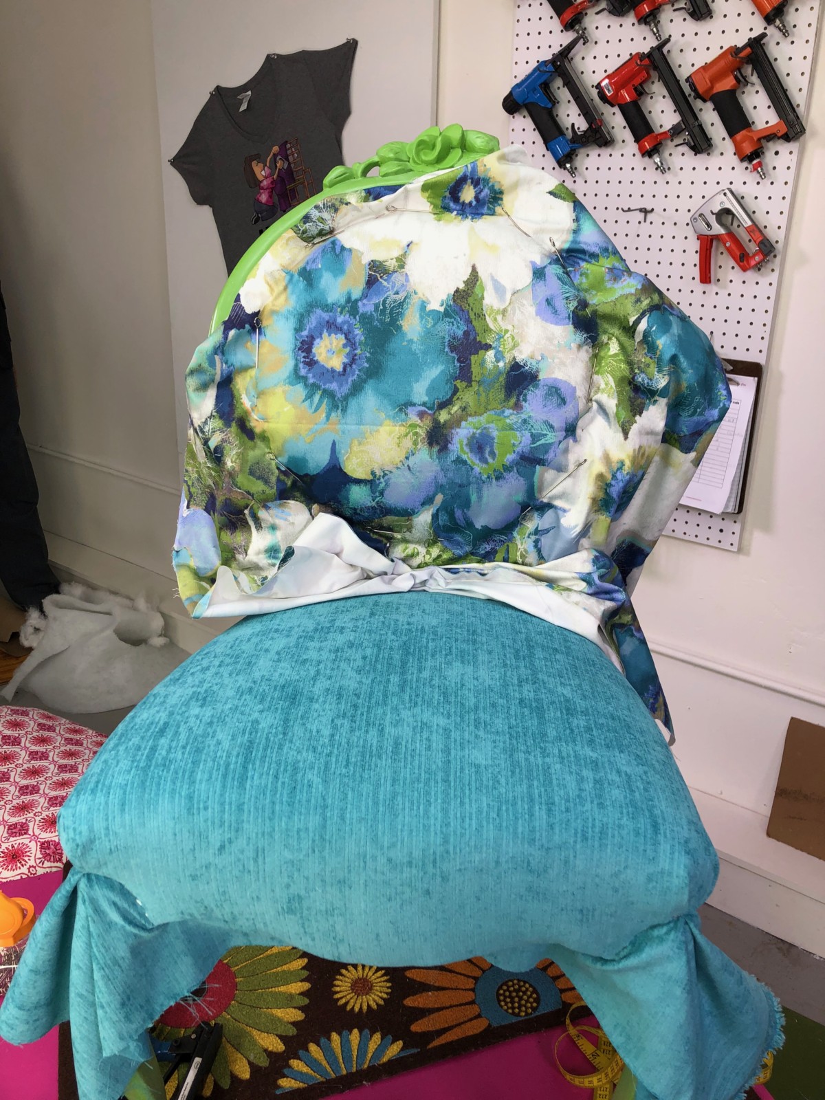 How to Reupholster a Dining Chair Video Tutorial Kim's Upholstery