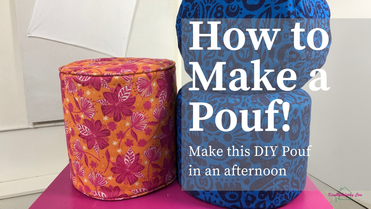 How to Make a DIY Pouf