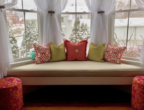 Make Perfect Comfy Window Seat Cushions!