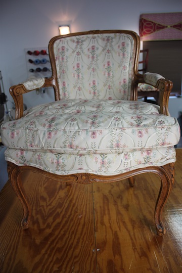 Bergere Chair Before