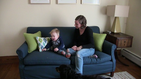 DIY Slipcover Sofa For Julie