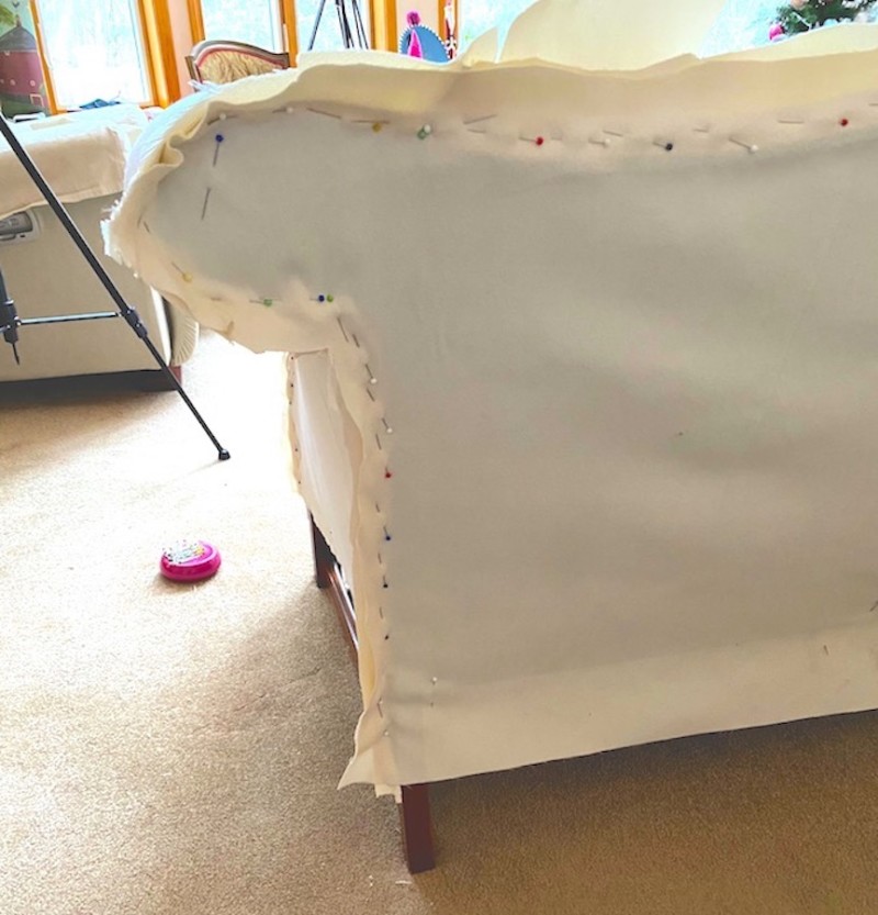 Sew Better Fitting Slipcovers With These Techniques Kim's Upholstery