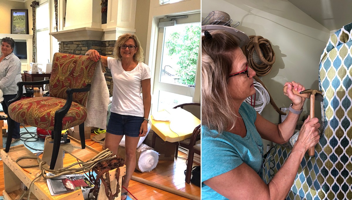 Learning Upholstery + Slipcovers Online Upholstery classes