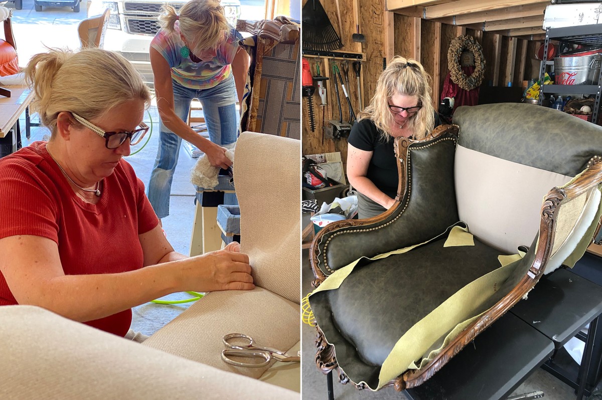 Learning Upholstery + Slipcovers Online Upholstery classes