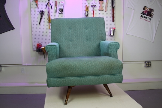 Upholstery DIY Chair MCM 1