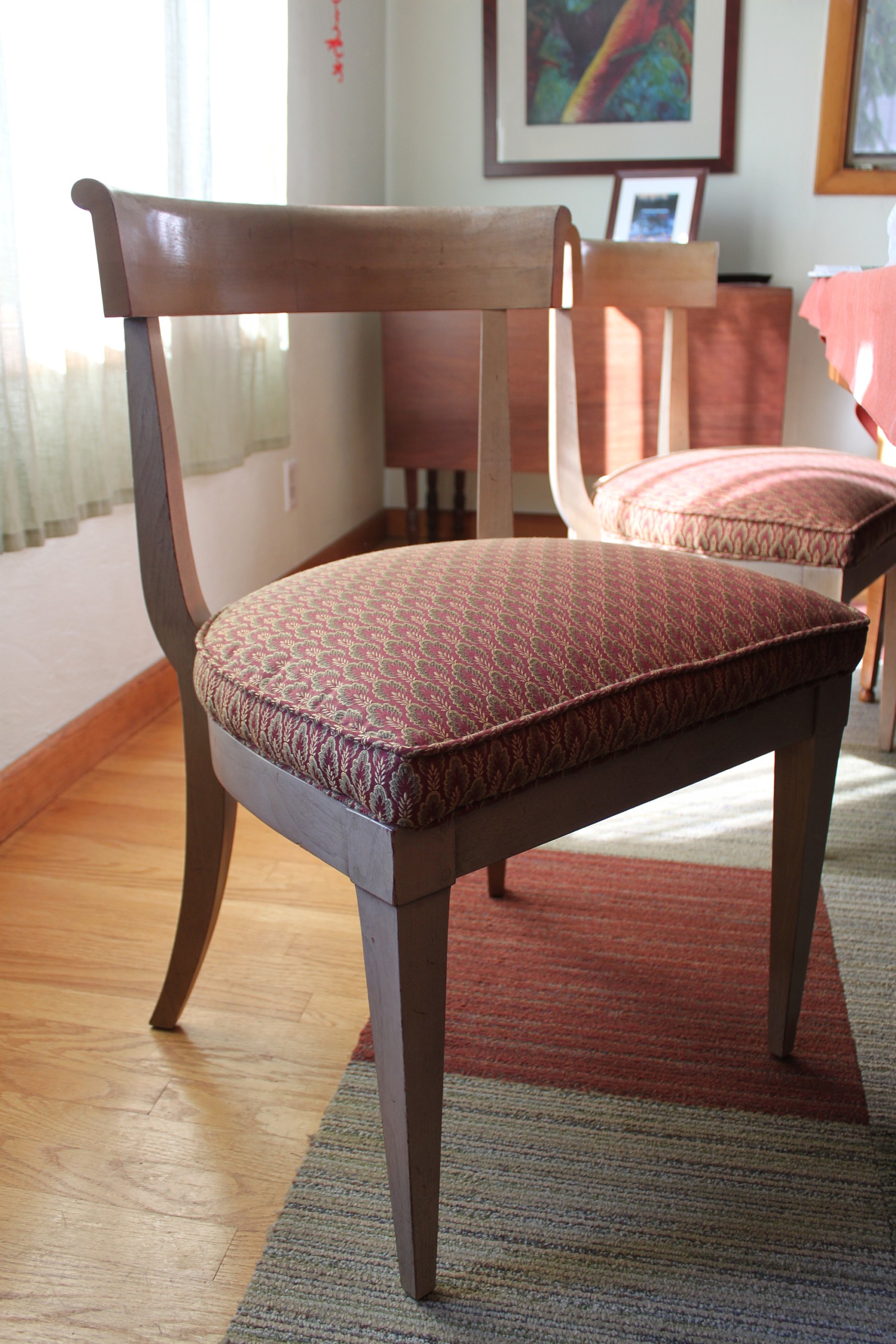 upholstered dining room chair seat