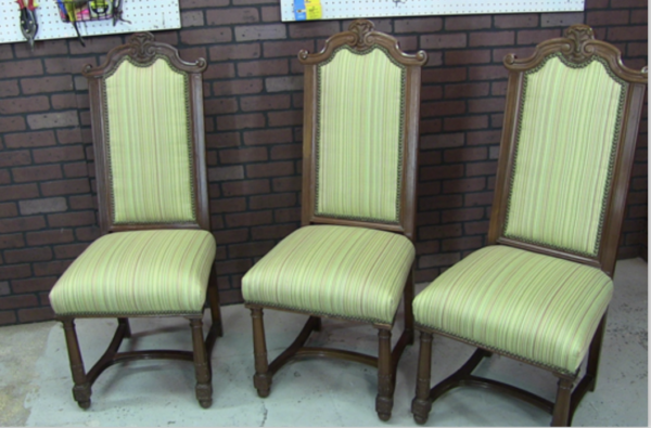 Reupholstering Dining Room Chairs With Backs