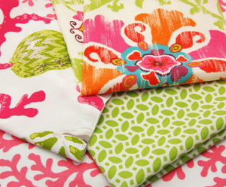 Fun and colorful upholstery fabrics