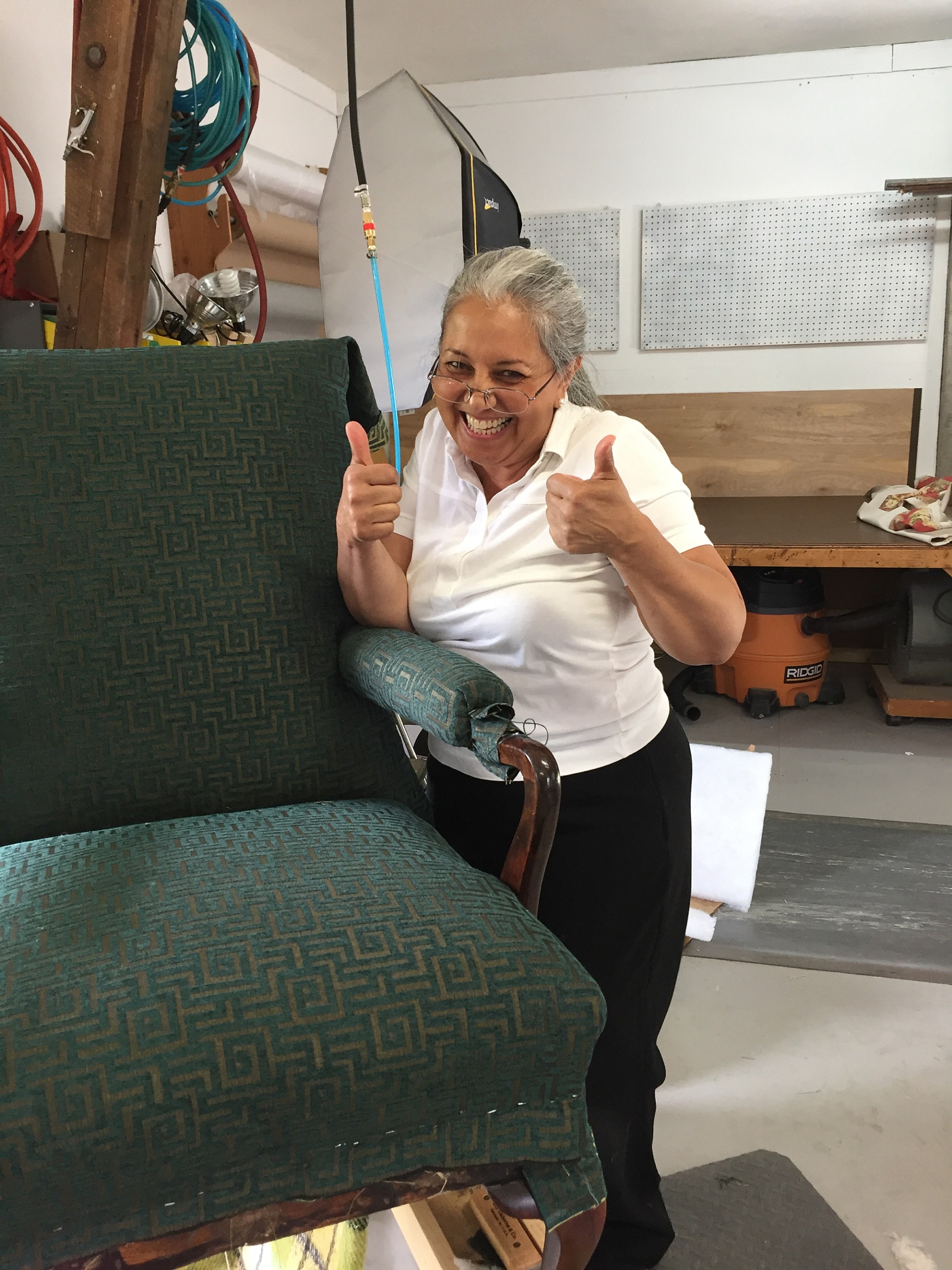 in person upholstery workshops