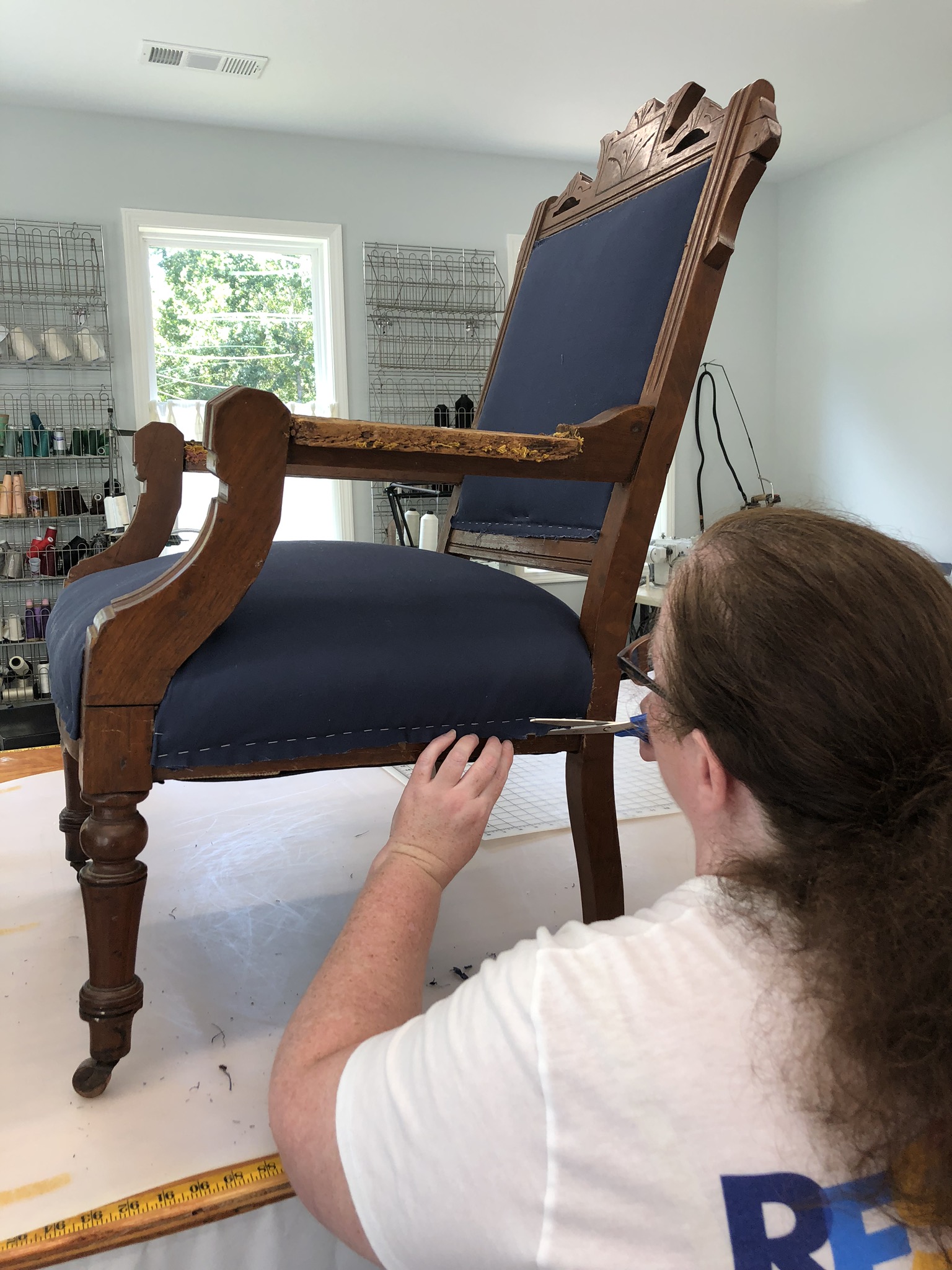 In-Person Workshop Experience | Hands-on Upholstery Training