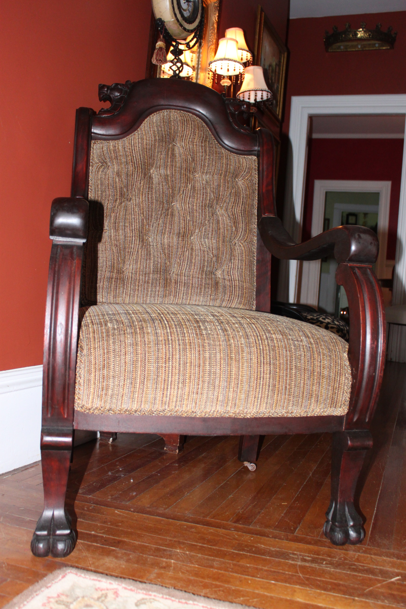 upholstery skills and projects - vintage chair