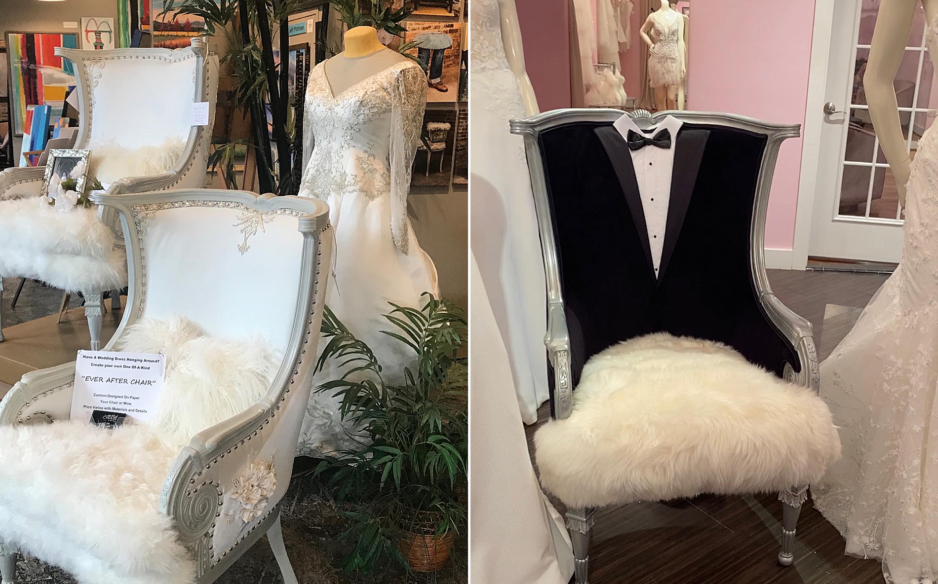 wedding inspired chairs - finding your upholstery niche