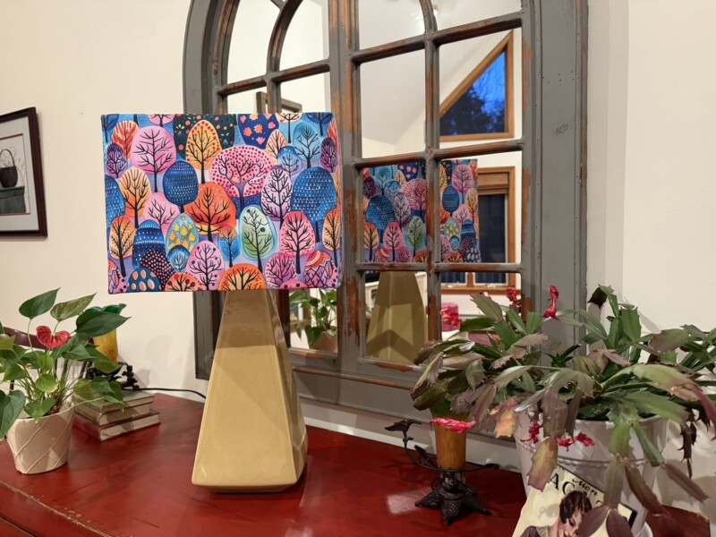 Styrene lampshade workshop