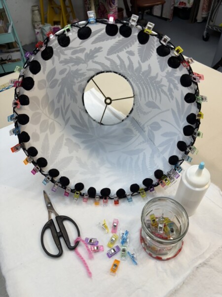 Lampshade workshop Styrene