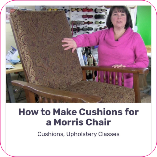 Upholsltery classes near me Membership Tutorials3 Upholsltery classes near me How to make cushions for a morris chair