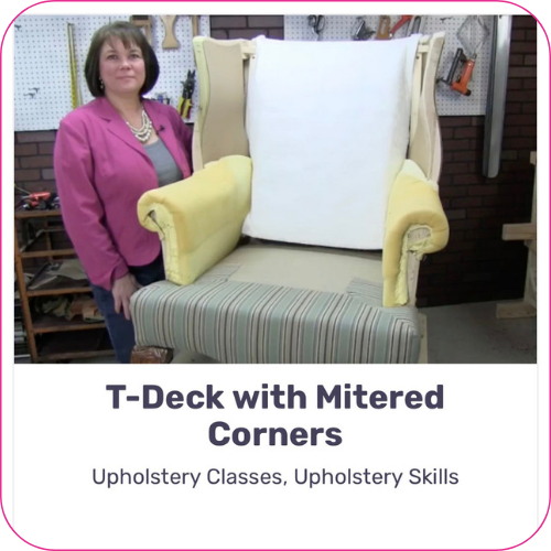 Upholsltery classes near me Membership Tutorials6 How to upholster a deck upholstery classes near me